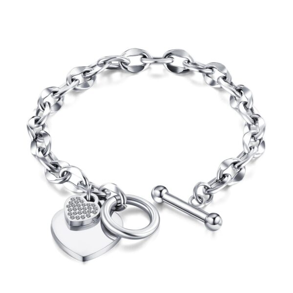 Love stainless steel jewelry personalized all-match bracelet otbuckle popular bracelet